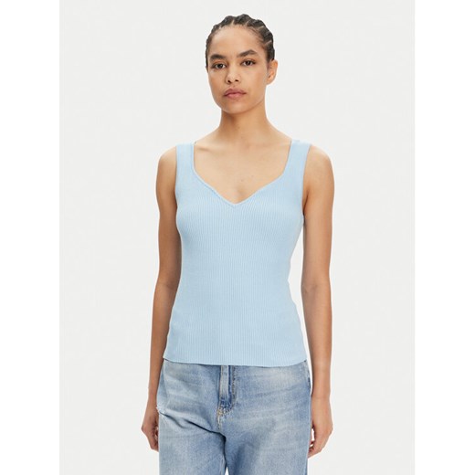 Vero Moda Top Willow 10326450 Niebieski Slim Fit ze sklepu MODIVO w kategorii Bluzki damskie - zdjęcie 182715159