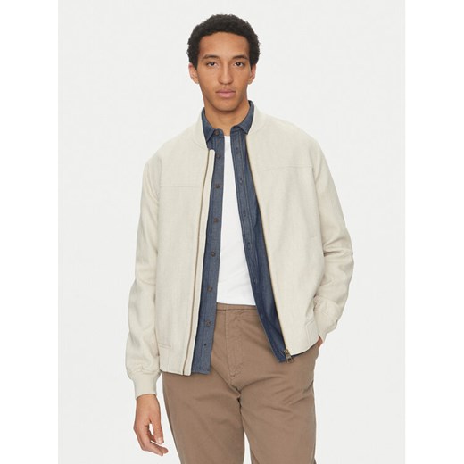 Guess Kurtka bomber M5GL24 WH720 Beżowy Regular Fit ze sklepu MODIVO w kategorii Kurtki męskie - zdjęcie 182715178