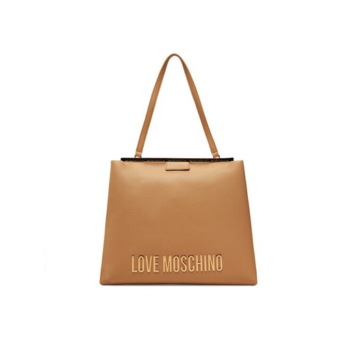 LOVE MOSCHINO Torebka JC4054PP1MLG0105 Beżowy ze sklepu MODIVO w kategorii Torebki damskie - zdjęcie 182715207