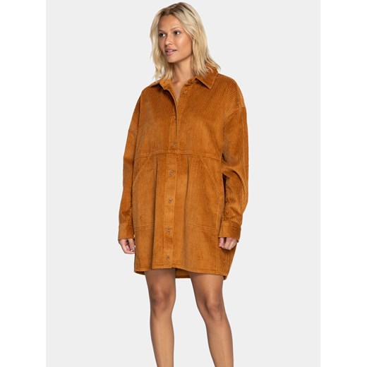 Billabong Sukienka codzienna Winter Waves EBJWD00129 Brązowy Regular Fit ze sklepu MODIVO w kategorii Sukienki - zdjęcie 182715218
