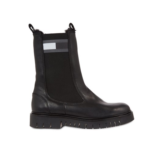 Tommy Jeans Sztyblety Tjw Warmlined Chelsea Boot EN0EN02313 Czarny ze sklepu MODIVO w kategorii Botki - zdjęcie 182715225