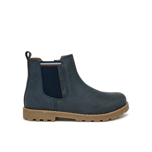Tommy Hilfiger Trzewiki T1X5-33700-0124 S Granatowy ze sklepu MODIVO w kategorii Buty zimowe dziecięce - zdjęcie 182715287