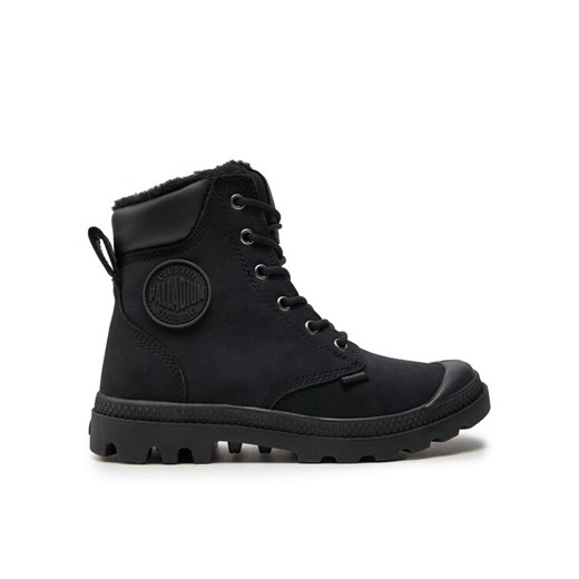 Palladium Trapery Pampa Sport Cuff Wps 72992-010-M Czarny ze sklepu MODIVO w kategorii Workery damskie - zdjęcie 182715335