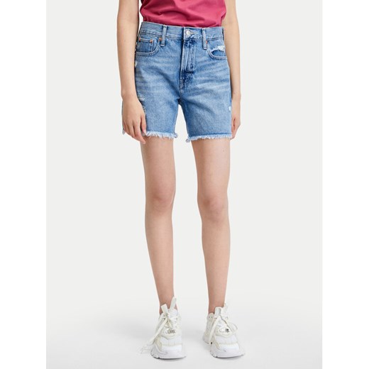 Gap Szorty jeansowe 404650-00 Niebieski Loose Fit ze sklepu MODIVO w kategorii Szorty - zdjęcie 182715406