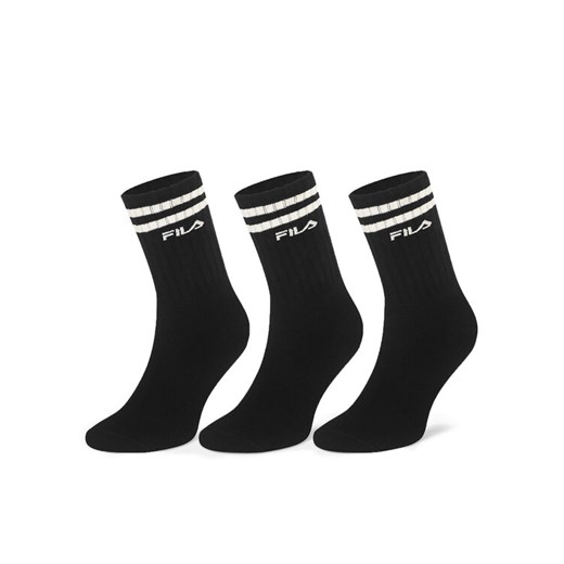 Fila Skarpety Wysokie Męskie F5603-AW24 (3-pack) Czarny ze sklepu MODIVO w kategorii Skarpetki męskie - zdjęcie 182715505