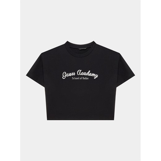 Guess T-Shirt J3YI59 KABR0 Czarny Boxy Fit ze sklepu MODIVO w kategorii Bluzki dziewczęce - zdjęcie 182715517