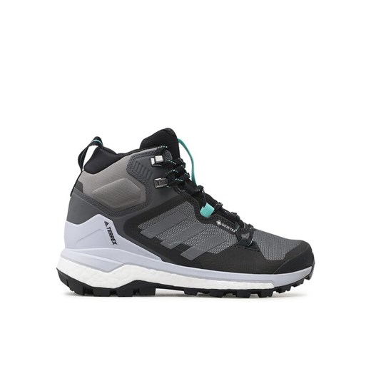 adidas Trekkingi Terrex Skychaser 2 Mid Gtx GORE-TEX FY9727 Szary ze sklepu MODIVO w kategorii Buty trekkingowe damskie - zdjęcie 182715585