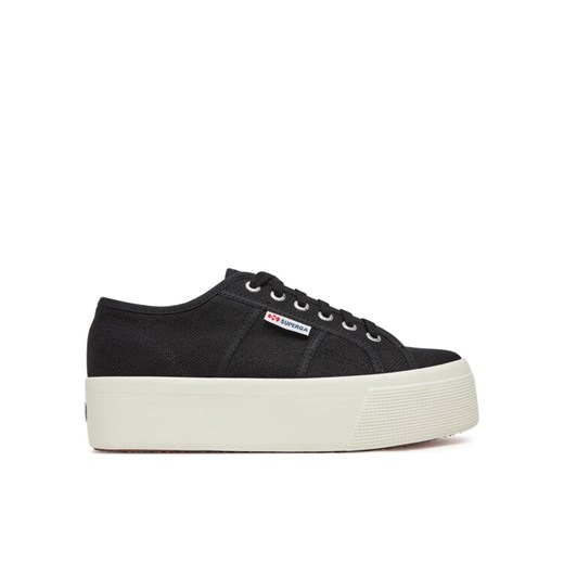 Superga Tenisówki 2790 Platform S9111LW Czarny ze sklepu MODIVO w kategorii Trampki damskie - zdjęcie 182715587