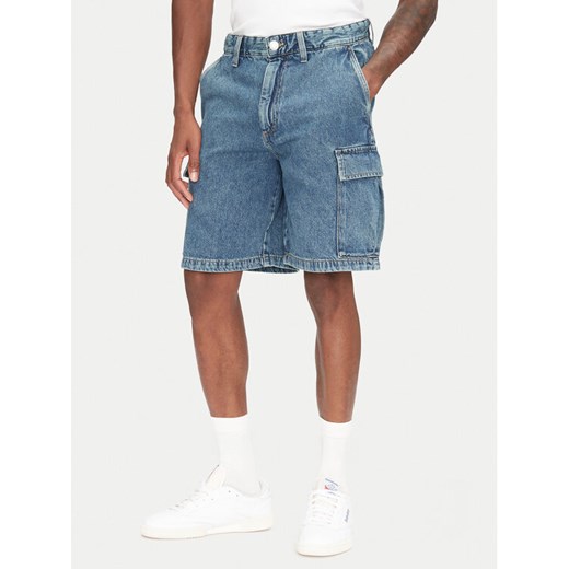 Jack&Jones Szorty jeansowe Bill 12272557 Niebieski Relaxed Fit ze sklepu MODIVO w kategorii Spodenki męskie - zdjęcie 182715597
