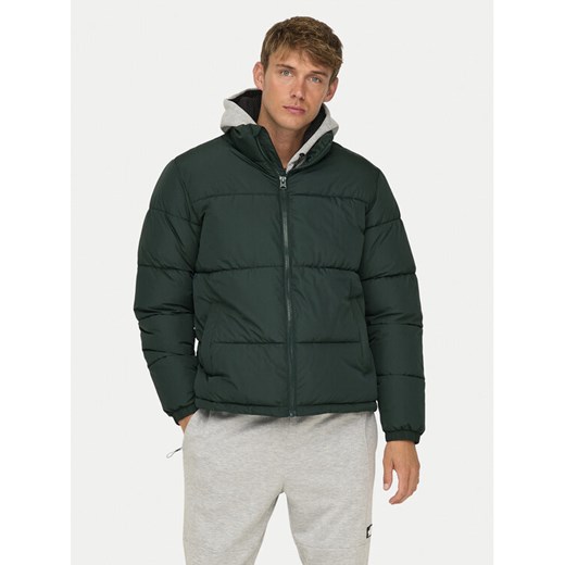 Only & Sons Kurtka zimowa 22025205 Zielony Regular Fit ze sklepu MODIVO w kategorii Kurtki męskie - zdjęcie 182715615