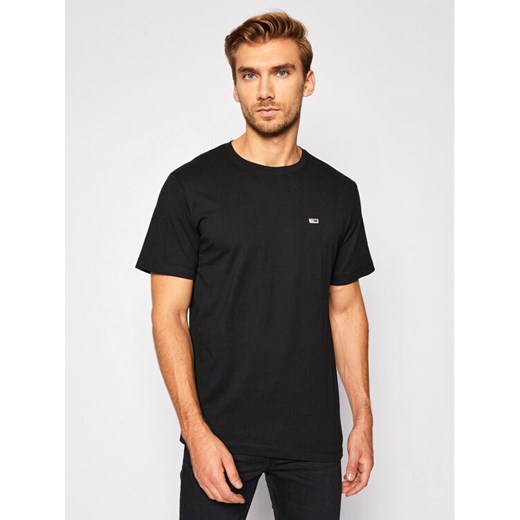 Tommy Jeans T-Shirt Tjm Classic DM0DM09598 Czarny Regular Fit ze sklepu MODIVO w kategorii T-shirty męskie - zdjęcie 182715766