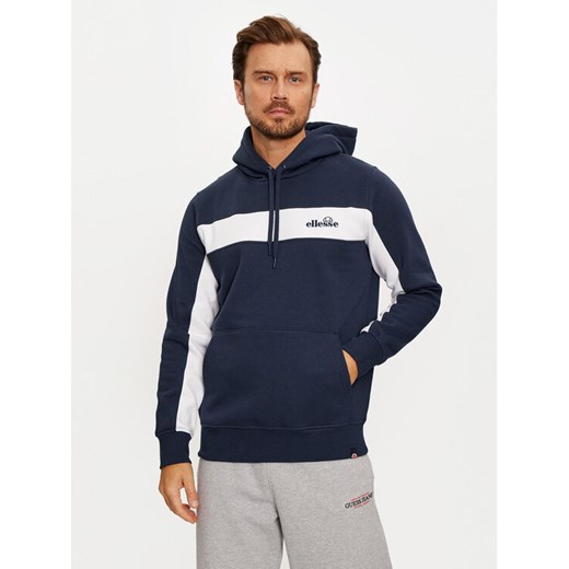 Ellesse Bluza Vierian SHX20953 Granatowy Regular Fit ze sklepu MODIVO w kategorii Bluzy męskie - zdjęcie 182715786