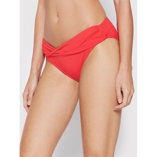 Seafolly Dół od bikini Seafolly Collective 44320-942 Czerwony ze sklepu MODIVO w kategorii Stroje kąpielowe - zdjęcie 182715787