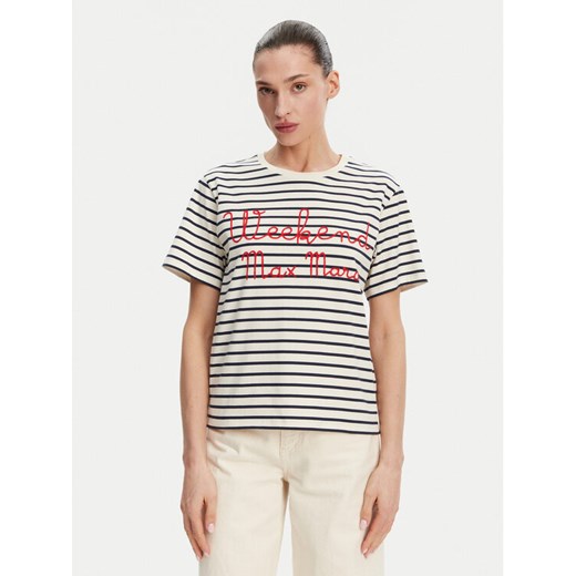 Weekend Max Mara T-Shirt Olga 2515971042 Granatowy Regular Fit ze sklepu MODIVO w kategorii Bluzki damskie - zdjęcie 182715799