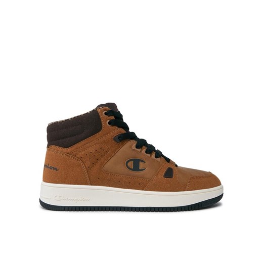 Champion Sneakersy Rebound Mid Winterized Mid Cut S22131-YS008 Brązowy ze sklepu MODIVO w kategorii Buty sportowe męskie - zdjęcie 182715857