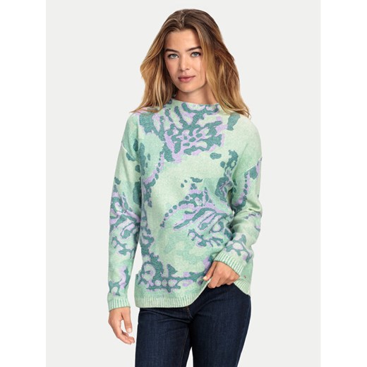 Olsen Sweter 11004455 Zielony Regular Fit ze sklepu MODIVO w kategorii Swetry damskie - zdjęcie 182715877