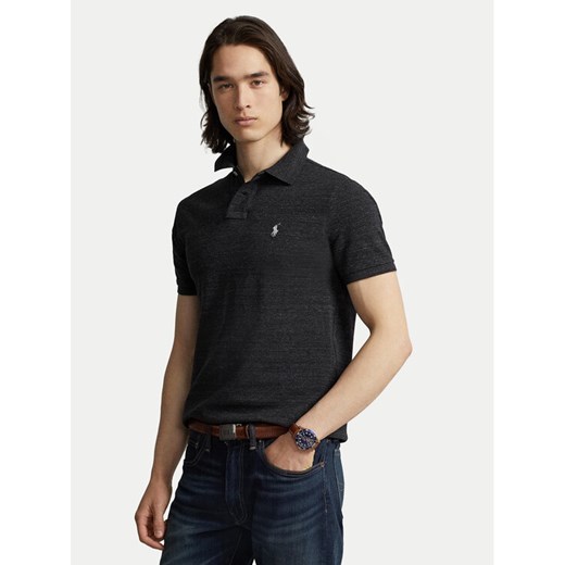 Polo Ralph Lauren Polo Classics 710536856031 Szary Slim Fit ze sklepu MODIVO w kategorii T-shirty męskie - zdjęcie 182715917