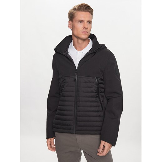 Calvin Klein Kurtka przejściowa K10K111466 Czarny Regular Fit ze sklepu MODIVO w kategorii Kurtki męskie - zdjęcie 182715956