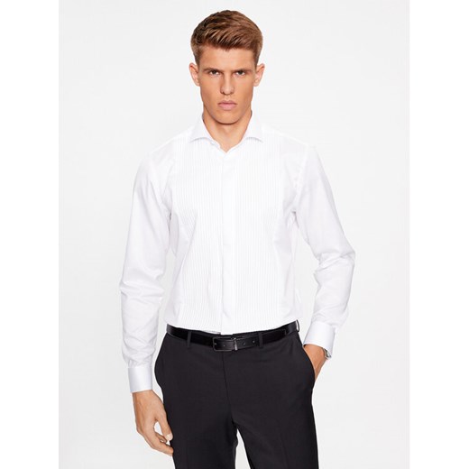 Eterna Koszula 4138/FK8V Biały Slim Fit ze sklepu MODIVO w kategorii Koszule męskie - zdjęcie 182716035