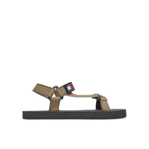 Tommy Jeans Sandały Tjm Casual Sandal EM0EM01563 Brązowy ze sklepu MODIVO w kategorii Sandały męskie - zdjęcie 182716058