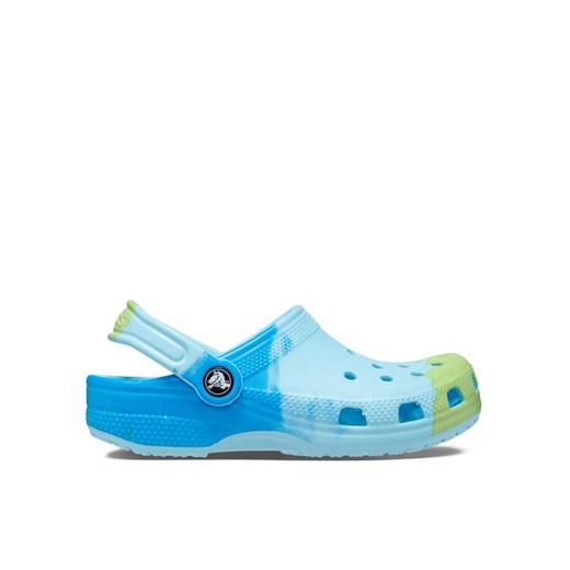 Crocs Klapki Classic Ombre Clog T 208287 Błękitny ze sklepu MODIVO w kategorii Buciki niemowlęce - zdjęcie 182716075