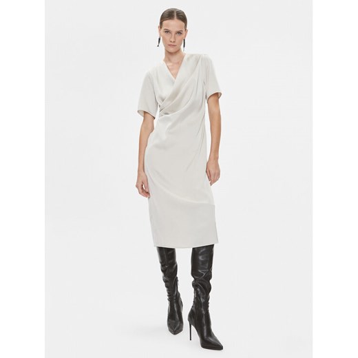 Bruuns Bazaar Sukienka codzienna Nemi BBW3622 Szary Regular Fit ze sklepu MODIVO w kategorii Sukienki - zdjęcie 182716089