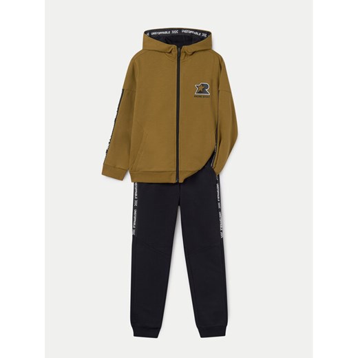Mayoral Dres 7842 Brązowy Regular Fit ze sklepu MODIVO w kategorii Dresy chłopięce - zdjęcie 182716138
