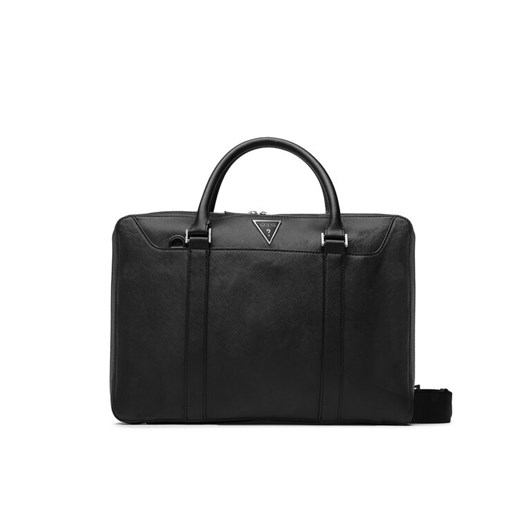 Guess Torba na laptopa Certosa Saffiano Smart HMECSA P3138 Czarny ze sklepu MODIVO w kategorii Torby na laptopa - zdjęcie 182716176