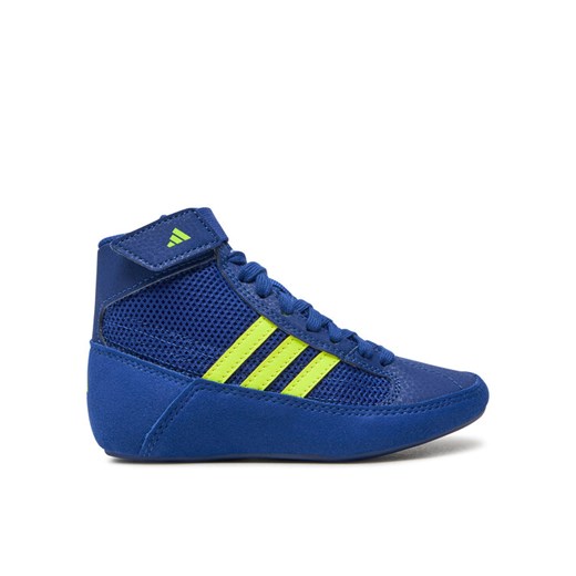 adidas Buty bokserskie HVC BD7637 Niebieski ze sklepu MODIVO w kategorii Buty sportowe dziecięce - zdjęcie 182716185