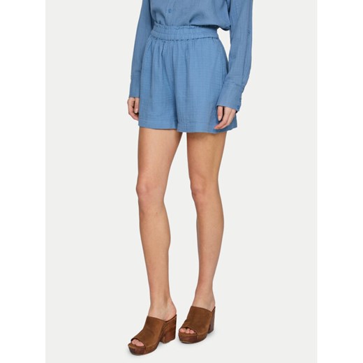 Vila Szorty materiałowe Lania 14089489 Niebieski Loose Fit ze sklepu MODIVO w kategorii Szorty - zdjęcie 182716186