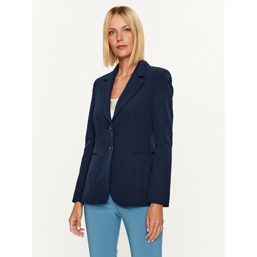 Rinascimento Marynarka CFC0114943003 Granatowy Regular Fit ze sklepu MODIVO w kategorii Marynarki damskie - zdjęcie 182716215
