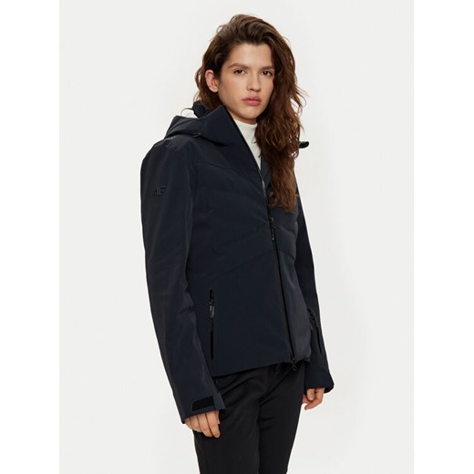 4F Kurtka narciarska 4FWAW24TTJAF584 Czarny Slim Fit ze sklepu MODIVO w kategorii Kurtki damskie - zdjęcie 182716226