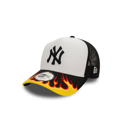 New Era Czapka z daszkiem MBL Flame Trucker N 60565478 Czarny New Era OS MODIVO