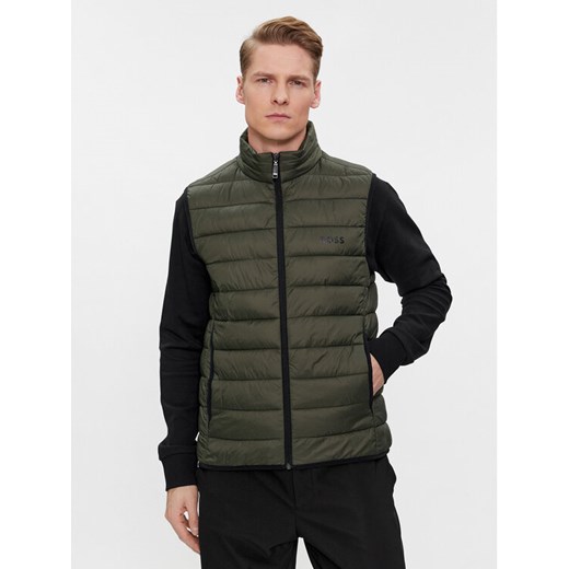 Boss Kamizelka V_Thor 50472473 Zielony Regular Fit ze sklepu MODIVO w kategorii Kamizelki męskie - zdjęcie 182716325