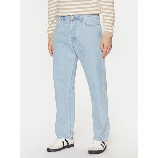Jack&Jones Jeansy Eddie 12252646 Niebieski Loose Fit ze sklepu MODIVO w kategorii Jeansy męskie - zdjęcie 182716356