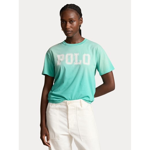 Polo Ralph Lauren T-Shirt 211935591003 Zielony Regular Fit Polo Ralph Lauren XS MODIVO