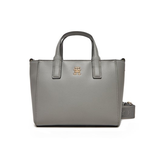Tommy Hilfiger Torebka AW0AW16907 Szary ze sklepu MODIVO w kategorii Torebki damskie - zdjęcie 182716366