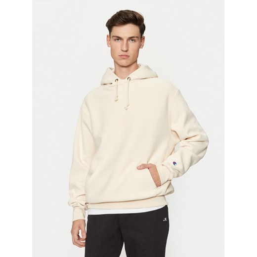 Champion Bluza 220705 Beżowy Relaxed Fit ze sklepu MODIVO w kategorii Bluzy męskie - zdjęcie 182716395