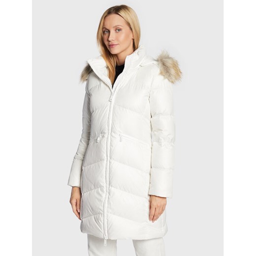 Calvin Klein Kurtka puchowa K20K204953 Biały Regular Fit ze sklepu MODIVO w kategorii Kurtki damskie - zdjęcie 182716447