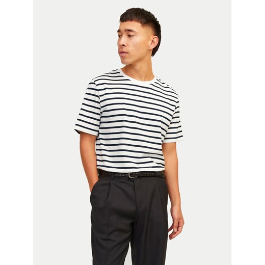 Jack&Jones T-Shirt Organic Basic 12156101 Biały Slim Fit ze sklepu MODIVO w kategorii T-shirty męskie - zdjęcie 182716458