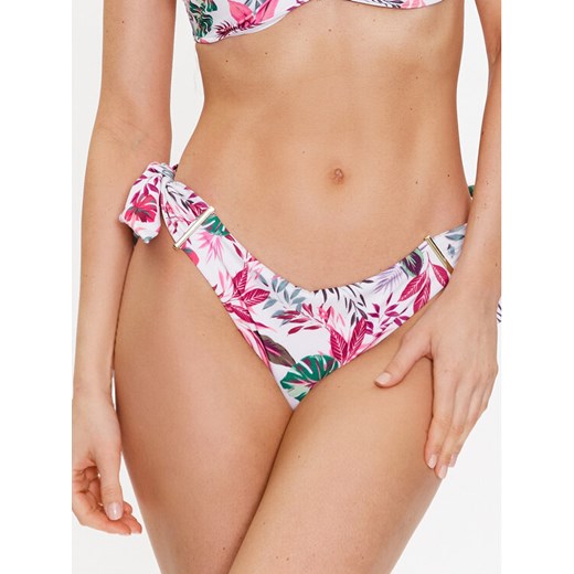 Hunkemöller Dół od bikini Cuba 201949 Biały ze sklepu MODIVO w kategorii Stroje kąpielowe - zdjęcie 182716515