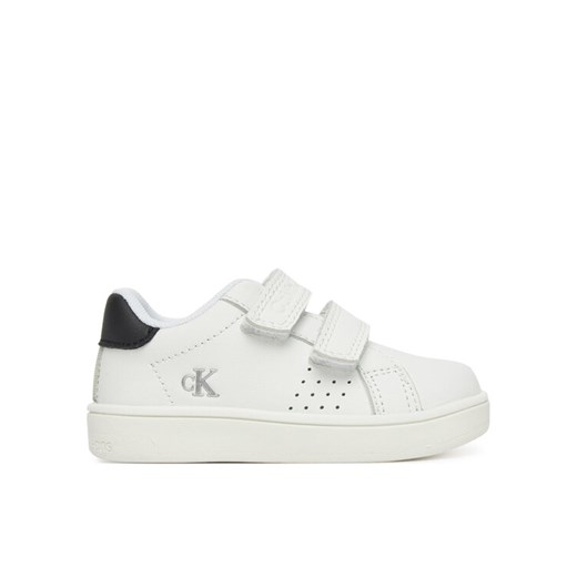 Calvin Klein Jeans Sneakersy Low Cut Velcro Sneaker V1X9-82074-1355 M Biały ze sklepu MODIVO w kategorii Buty sportowe dziecięce - zdjęcie 182716519