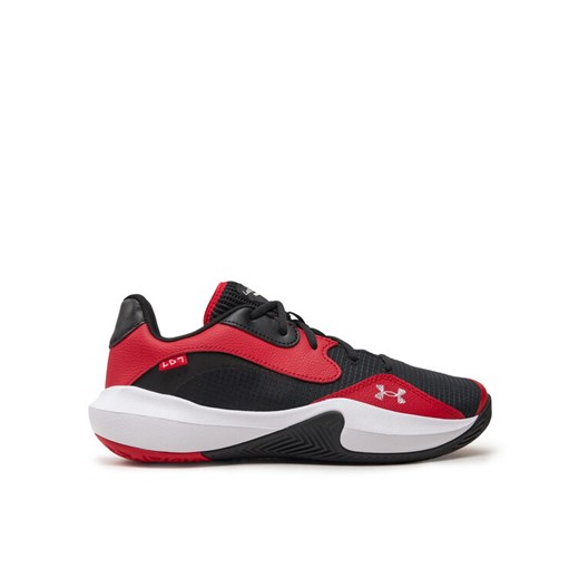 Under Armour Buty do koszykówki UA Lockdown 7 Low 3027646 Czerwony ze sklepu MODIVO w kategorii Buty sportowe męskie - zdjęcie 182716547