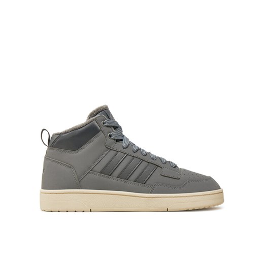 adidas Sneakersy Rapid Court Mid Winterized JR0169 Szary ze sklepu MODIVO w kategorii Buty sportowe męskie - zdjęcie 182716578