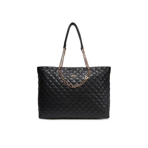 Liu Jo Torebka Ecs L Tote AA5129 E0015 Czarny ze sklepu MODIVO w kategorii Torby Shopper bag - zdjęcie 182716696