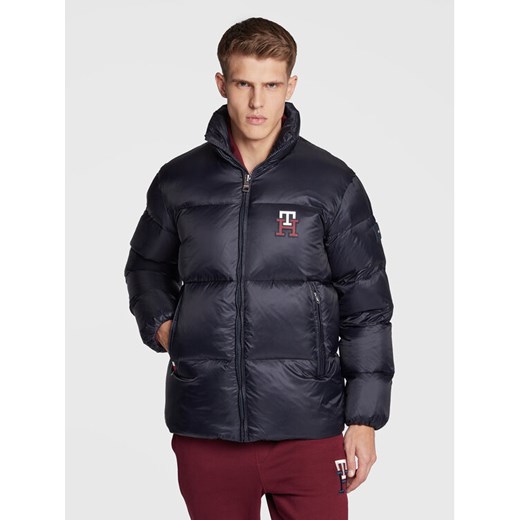 Tommy Hilfiger Kurtka puchowa Zero Gravity MW0MW27684 Granatowy Regular Fit ze sklepu MODIVO w kategorii Kurtki męskie - zdjęcie 182716766