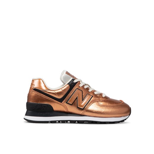New Balance Sneakersy WL574PX2 Miedziany ze sklepu MODIVO w kategorii Buty sportowe damskie - zdjęcie 182716845