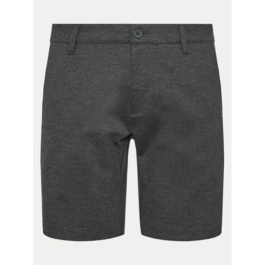 INDICODE Szorty materiałowe Aalborg 70-371 Szary Slim Fit ze sklepu MODIVO w kategorii Spodenki męskie - zdjęcie 182716847