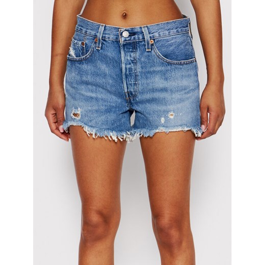 Levi's® Szorty jeansowe Original 56327-0081 Niebieski Regular Fit ze sklepu MODIVO w kategorii Szorty - zdjęcie 182716868