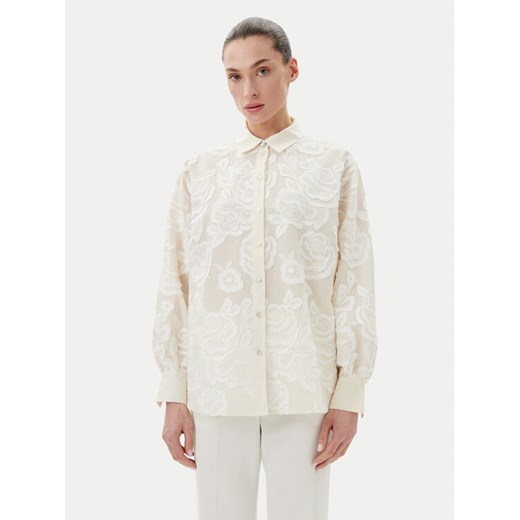 Bruuns Bazaar Koszula Calamus Felina BBW4538 Biały Regular Fit ze sklepu MODIVO w kategorii Koszule damskie - zdjęcie 182716878